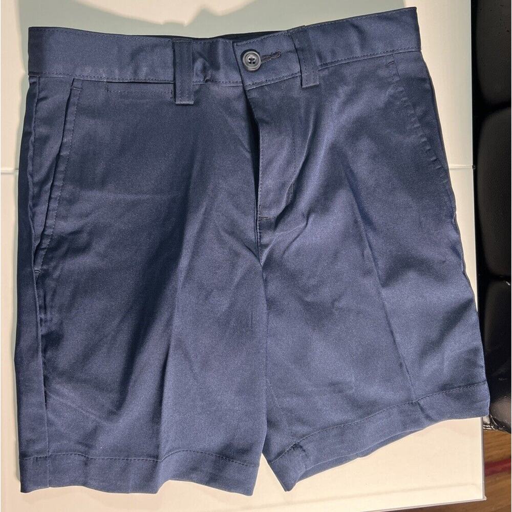 PGA Tour Flat Front Golf Shorts, Boys Blue NEW MSRP $50